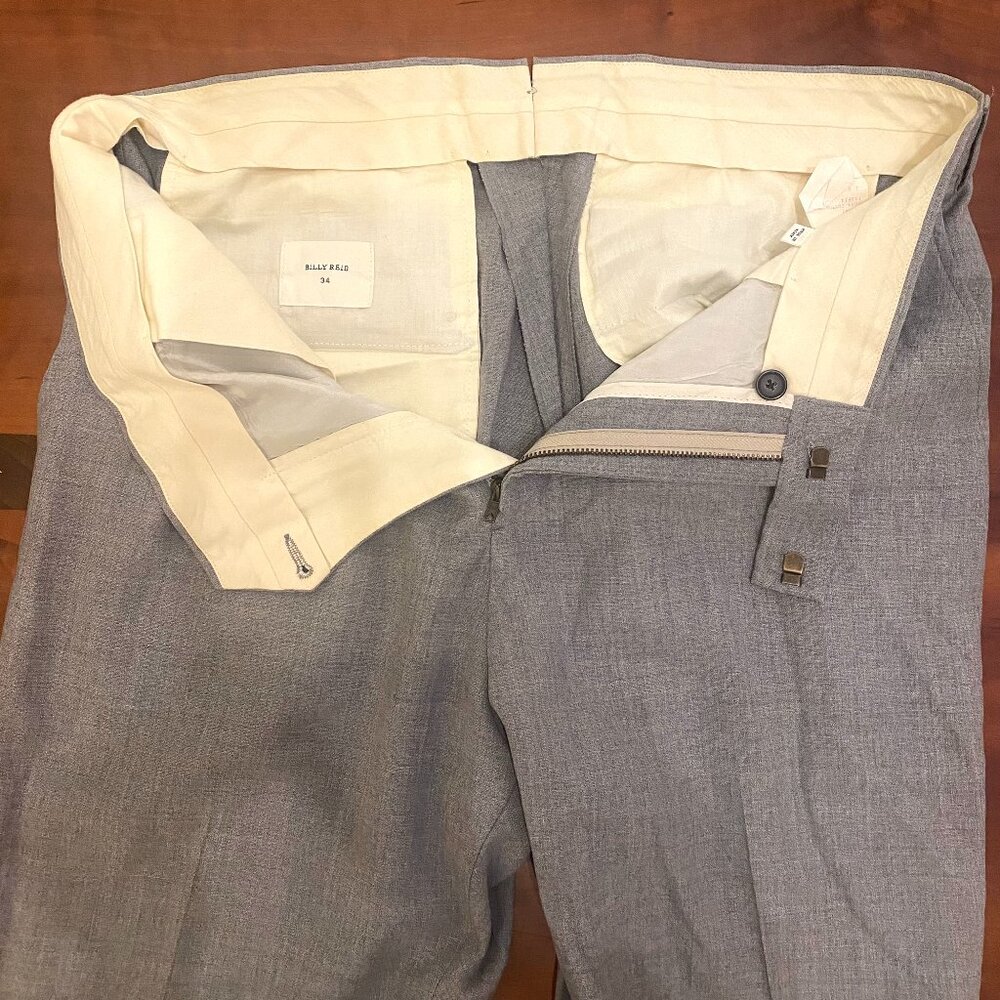 Twill Double Pleated Trouser from Billy Reid
